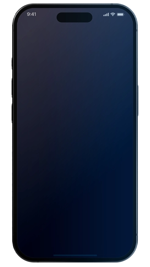 Mobile Handelsoberfläche von Geldmax Perigee AI